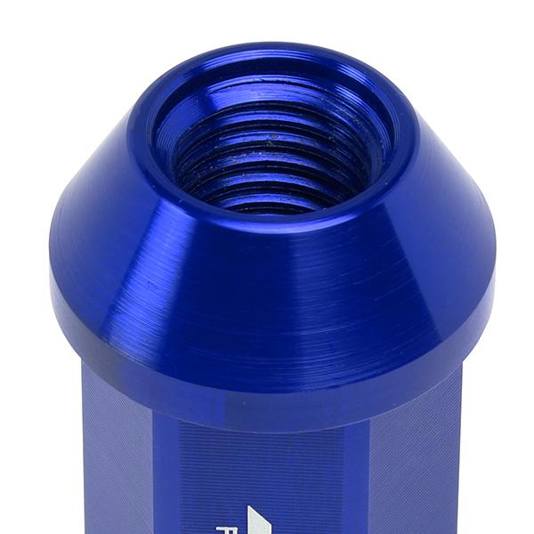 M12X1.5 20-Piece Lug Nuts - 45mm - w/Adapter - Aluminum - LN-T7-019-15-BL - 4