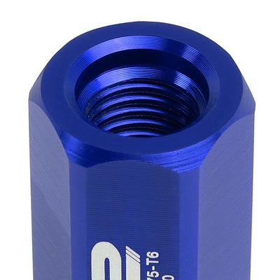 M12X1.5 20-Piece Lug Nuts - 45mm - w/Adapter - Aluminum - LN-T7-019-15-BL - 5