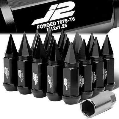 20PC Aluminum Spiky Cap Lug Nuts[A Variety Of Color options]<br>Universal