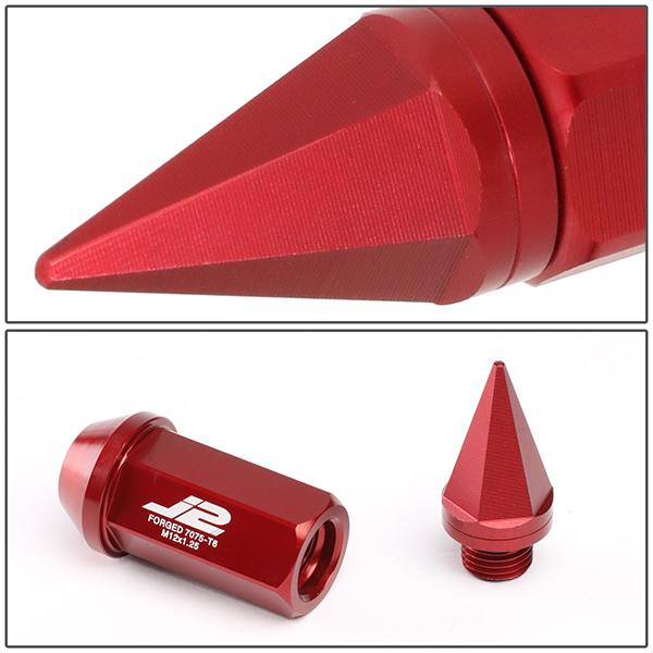 20PC Aluminum Spiky Cap Lug Nuts[A Variety Of Color options]<br>Universal