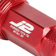 M12X1.5 20-Piece Knurled Top Lug Nuts - 50mm - w/Key - Aluminum - LN-T7-021-15-RD - 3