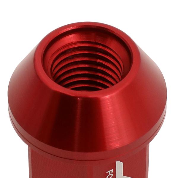 Lug Nuts - M12X1.5 - Open-End - 40mm - 7075 - Aluminum - 20PCs - LN-T7-023-15-RD - 4