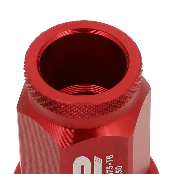 Lug Nuts - M12X1.5 - Open-End - 40mm - 7075 - Aluminum - 20PCs - LN-T7-023-15-RD - 5