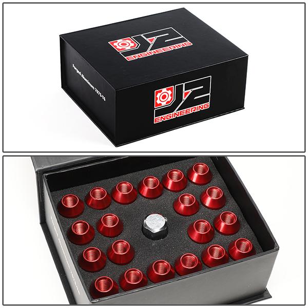 20PC Aluminum Close End Lug Nuts[A Variety Of Color options]<br>Universal