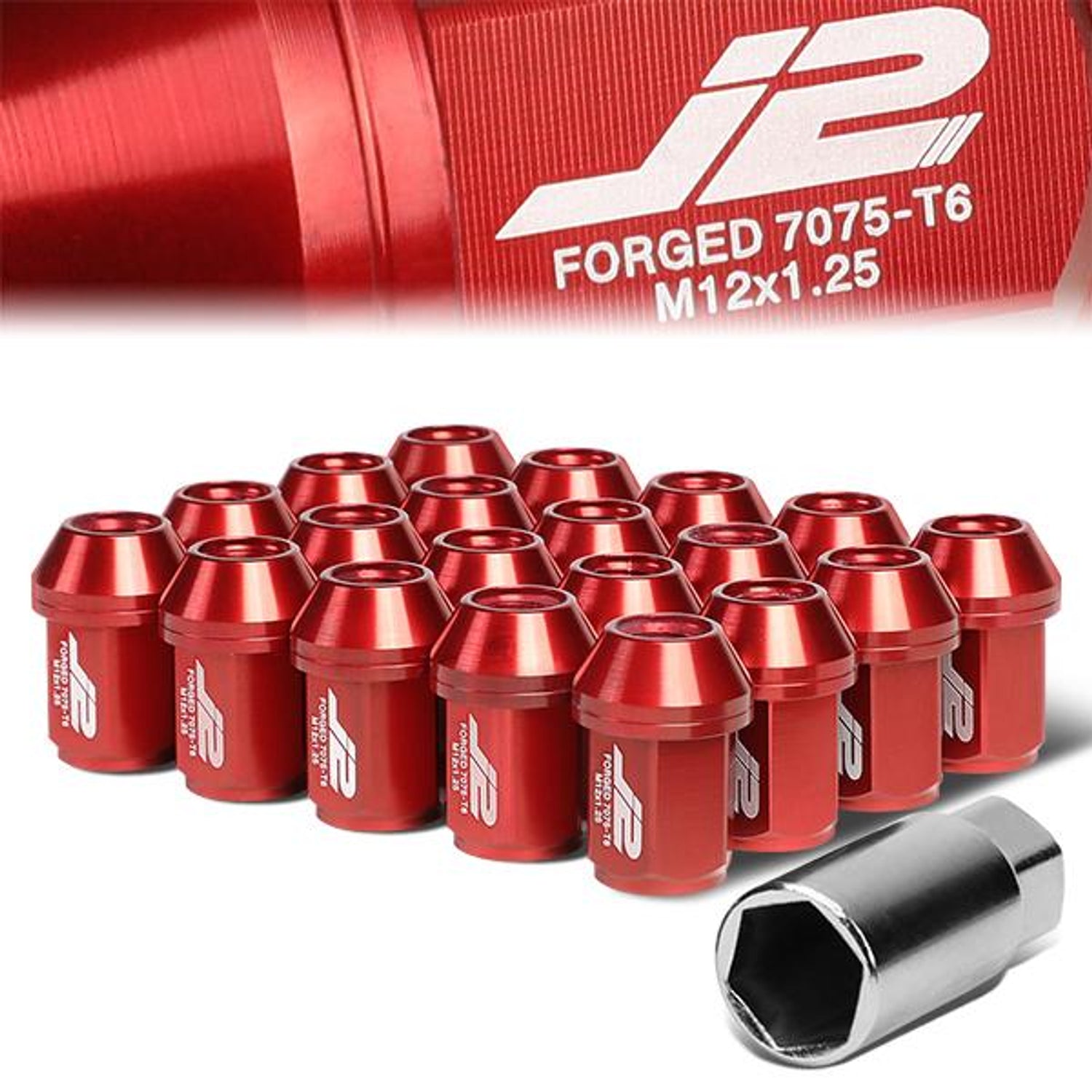 20PC Aluminum Close End Lug Nuts[A Variety Of Color options]<br>Universal