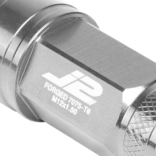 M12x1.5 Open End 20-Piece Wheel Lug Nuts - 70mm - 7075 - Aluminum - w/Adapter - LN-T7-025-15-SL - 3