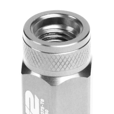 M12x1.5 Open End 20-Piece Wheel Lug Nuts - 70mm - 7075 - Aluminum - w/Adapter - LN-T7-025-15-SL - 5