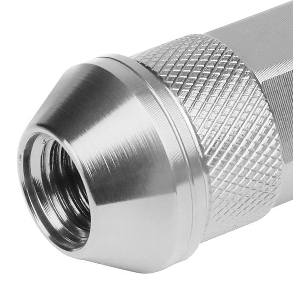 M12x1.5 Open End 20-Piece Wheel Lug Nuts - 70mm - 7075 - Aluminum - w/Key Gold - LN-T7-026-15-SL - 4