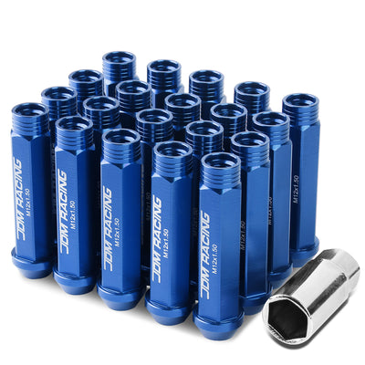 D-Motoring - Wheel Lug Nuts - M12x1.5 - 25mm OD - 90mm H - Acorn Style  - 11