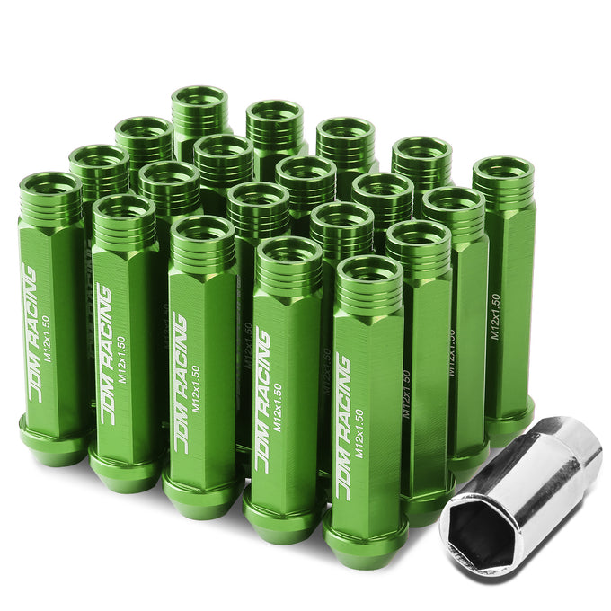 D-Motoring - Wheel Lug Nuts - M12x1.5 - 25mm OD - 90mm H - Acorn Style  - 1