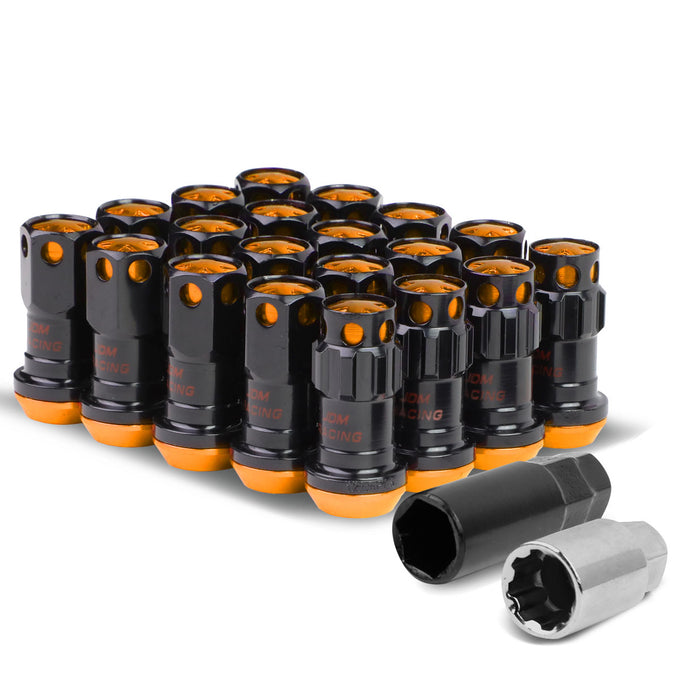 D-Motoring - Lug Nuts - M12x1.5 - 22mm OD - Lock Nut Style  - 1