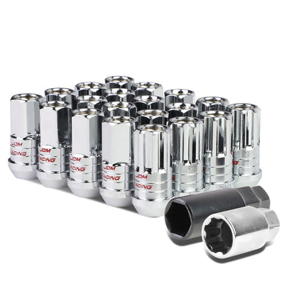 D-Motoring - Lug Nuts - M12x1.25 - 25mm OD - Grooved Shank  - 7