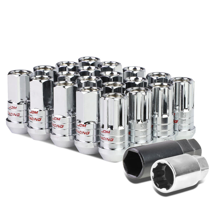D-Motoring - Lug Nuts - M12x1.25 - 25mm OD - Grooved Shank  - 7