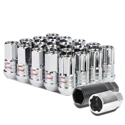 D-Motoring - Wheel Lug Nuts - M12x1.5 - 25mm OD - Acorn Grooved Shank  - 1