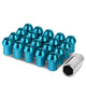 D-Motoring - Wheel Lug Nuts - M12x1.25 - 25mm OD - Acorn Style  - 12
