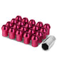 D-Motoring - Wheel Lug Nuts - M12x1.25 - 25mm OD - Acorn Style  - 9