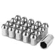 D-Motoring - Wheel Lug Nuts - M12x1.25 - 25mm OD - Acorn Style  - 7