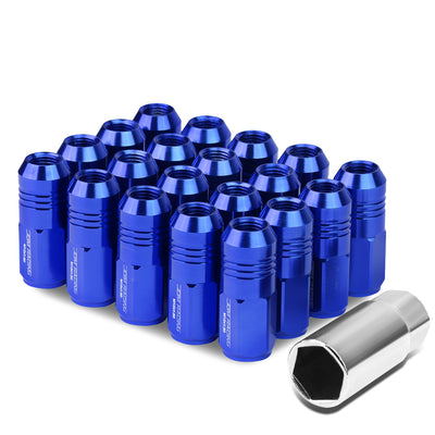 D-Motoring - Wheel Lug Nuts - M12x1.5 - 20mm OD - Grooved Shank Style  - 10