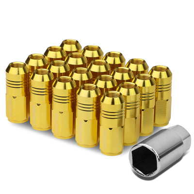 D-Motoring - Wheel Lug Nuts - M12x1.5 - 20mm OD - Grooved Shank Style  - 11
