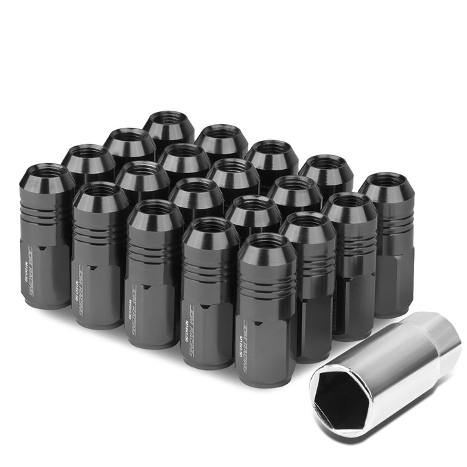 D-Motoring - Wheel Lug Nuts - M12x1.5 - 20mm OD - Grooved Shank Style  - 15