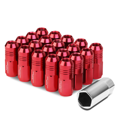 D-Motoring - Wheel Lug Nuts - M12x1.5 - 20mm OD - Grooved Shank Style  - 7