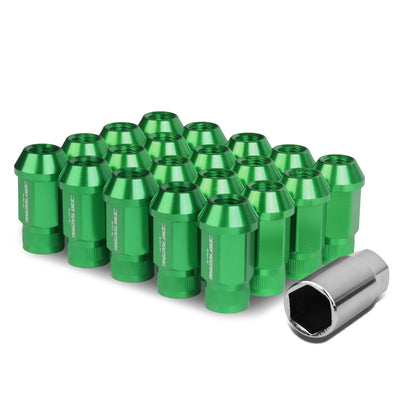 D-Motoring - Lug Nuts - M12x1.5 - 25mm OD - Acorn Knurled End Style  - 10