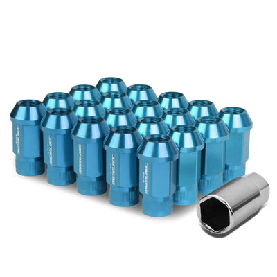 D-Motoring - Lug Nuts - M12x1.5 - 25mm OD - Acorn Knurled End Style  - 6