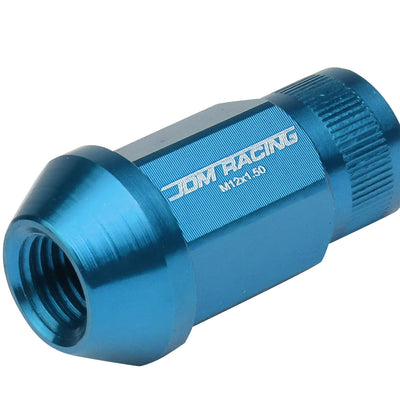 D-Motoring - Lug Nuts - M12x1.5 - 25mm OD - Acorn Knurled End Style  - 2