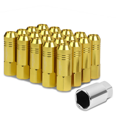 D-Motoring - Lug Nuts - M12x1.25 - 20mm OD - Rib Shank Style  - 10