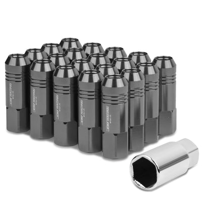 D-Motoring - Lug Nuts - M12x1.25 - 20mm OD - Rib Shank Style  - 15
