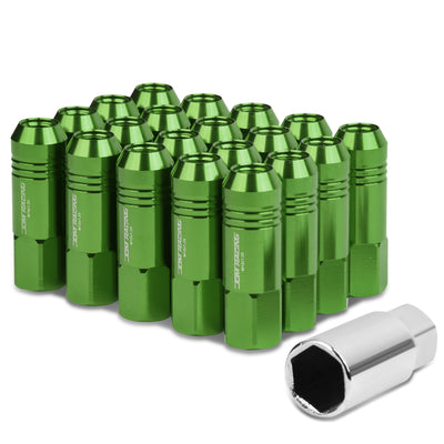 D-Motoring - Lug Nuts - M12x1.25 - 20mm OD - Rib Shank Style  - 9