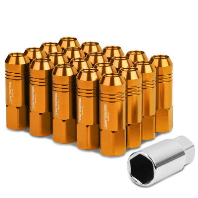 D-Motoring - Lug Nuts - M12x1.25 - 20mm OD - Rib Shank Style  - 8