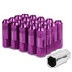 D-Motoring - Lug Nuts - M12x1.25 - 20mm OD - Rib Shank Style  - 17