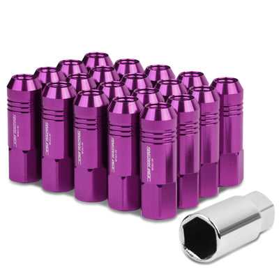 D-Motoring - Lug Nuts - M12x1.25 - 20mm OD - Rib Shank Style  - 17