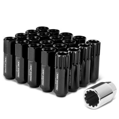 D-Motoring - Wheel Lug Nuts - M12x1.25 - 20mm OD - 400 Style  - 14