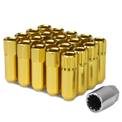 D-Motoring - Wheel Lug Nuts - M12x1.25 - 20mm OD - 400 Style  - 9