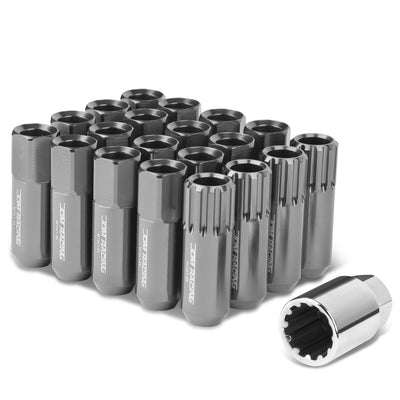 D-Motoring - Wheel Lug Nuts - M12x1.25 - 20mm OD - 400 Style  - 6