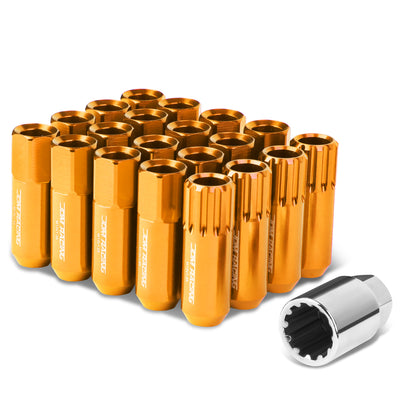D-Motoring - Wheel Lug Nuts - M12x1.25 - 20mm OD - 400 Style  - 10