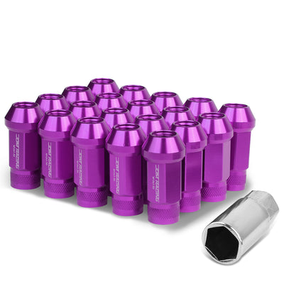 D-Motoring - Wheel Lug Nuts - M12x1.5 - 25mm OD - Acorn Knurled End Style  - 11
