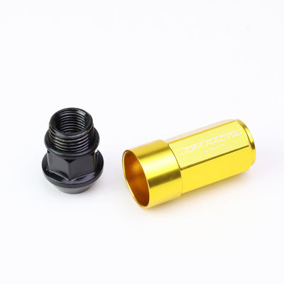 D-Motoring - Wheel Lug Nuts - M12x1.25 - 23mm OD - Steel Acorn - 4