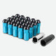 D-Motoring - Wheel Lug Nuts - M12x1.25 - 23mm OD - Steel Acorn - 12