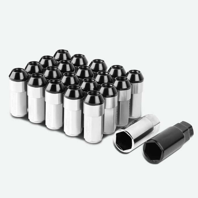 D-Motoring - Wheel Lug Nuts - M12x1.25 - 23mm OD - Steel Acorn - 16