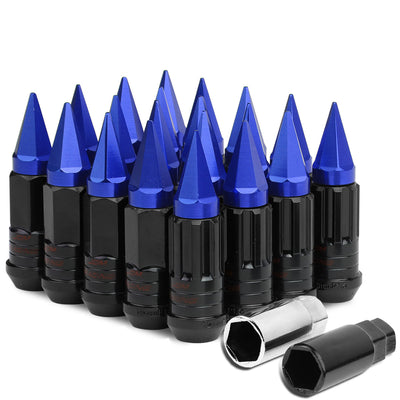 D-Motoring - Lug Nuts - M12x1.5 - 25mm OD Spike - Grooved Shank  - 7