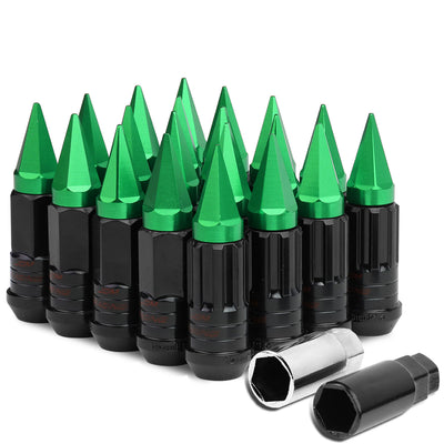 D-Motoring - Lug Nuts - M12x1.5 - 25mm OD Spike - Grooved Shank  - 9