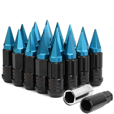 D-Motoring - Lug Nuts - M12x1.5 - 25mm OD Spike - Grooved Shank  - 11