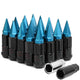 D-Motoring - Lug Nuts - M12x1.5 - 25mm OD Spike - Grooved Shank  - 11