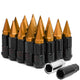 D-Motoring - Lug Nuts - M12x1.5 - 25mm OD Spike - Grooved Shank  - 12