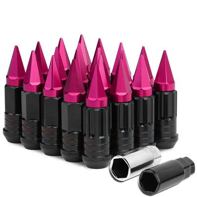 D-Motoring - Lug Nuts - M12x1.5 - 25mm OD Spike - Grooved Shank  - 13