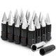 D-Motoring - Lug Nuts - M12x1.5 - 25mm OD Spike - Grooved Shank  - 6