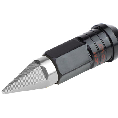 D-Motoring - Lug Nuts - M12x1.5 - 25mm OD Spike - Grooved Shank  - 2